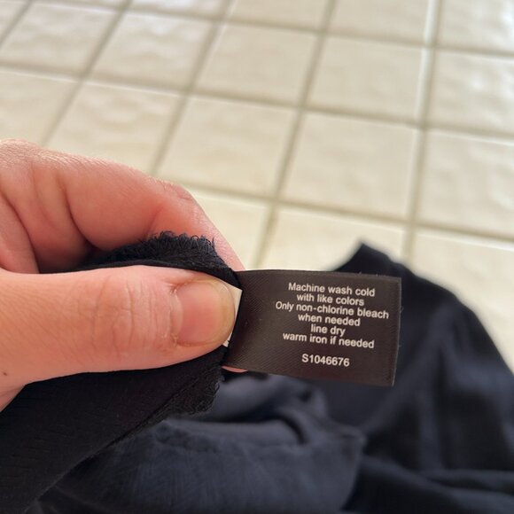 Lane Bryant Black Boho Bell Sleeve Whimsigoth Blouse – Size 20 - Picture 5 of 15